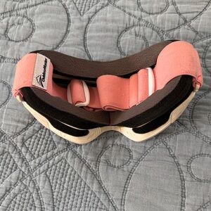 Outdoor Research Pink and Black VR Headset Cover